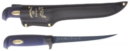 Cutite de vanatoare - CUTIT FILETAT MARTTIINI MARTEF, CU TEACA, LAMA 150 MM