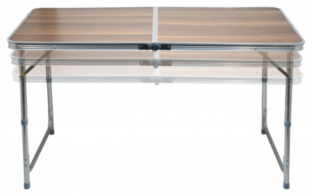 Masa pliabila camping Cattara Double cu picioare telescopice [4]