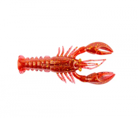 Creaturi - Shad Mustad Mezashi rock lobster 7.5 cm, red, 6 buc / plic