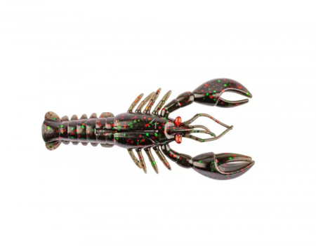 Creaturi - Shad Mustad Mezashi rock lobster 7.5 cm, watermelon, 6 buc / plic