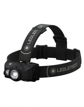 Lanterne - LANTERNA FRONTALA LED LENSER MH8 BLACK, 600 LUMENI, REINCARCABILA