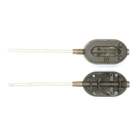 Momitoare crap - Momitor method feeder arc flat grip interschimbabil cu tija Flat Grip Q-Change Vitas Cris