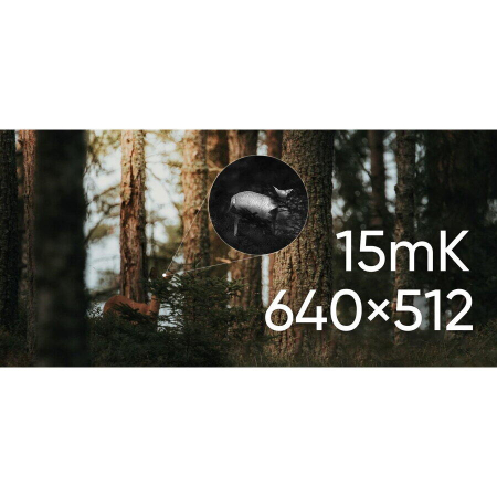 Monocular cu vedere termica Hikmicro Lynx LQ35L 3.0 LRF 640X512 [9]