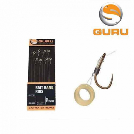 SPORTURI - MONT. BAIT BANDS CARLIG NR.18 015MM/38CM 8BUC/PL