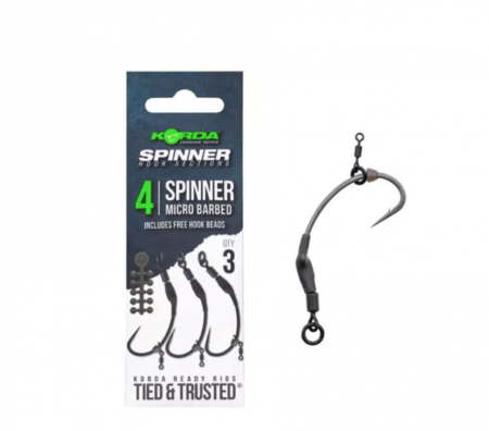 Monturi crap - MONTURA KORDA SPINNER HOOK SECTIONS 5, 3 BUC / PLIC