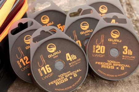 Pescuit la crap - MONTURA FEEDER CARLIG LWGF NR.16 0,13MM 8BUC/PL