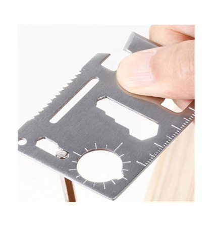 Multitool card outdoor / camping / survival tool, cu husa [3]