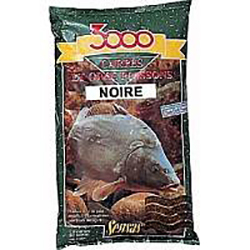 Nada groundbait pescuit - NADA SENSAS 3000 CARP BLACK, 1 KG