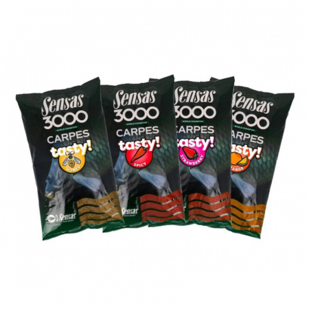 Nada groundbait pescuit - NADA SENSAS 3000 CARP TASTY KRILL, 1 KG