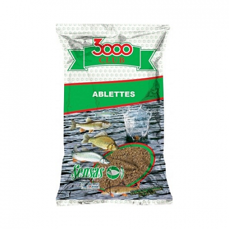 Nada groundbait pescuit - NADA SENSAS 3000 CLUB ABLETTES, 1 KG