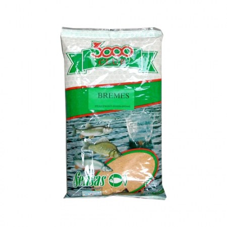 Nada groundbait pescuit - NADA SENSAS 3000 CLUB BREMES, 1 KG