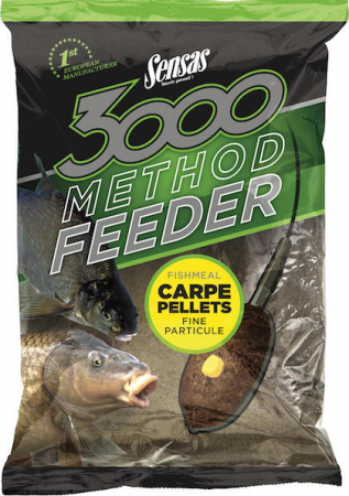 SPORTURI - NADA SENSAS 3000 METHOD CARP PELLETS, 1 KG