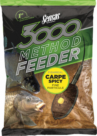 SPORTURI - NADA SENSAS 3000 METHOD CARP SPICY, 1 KG