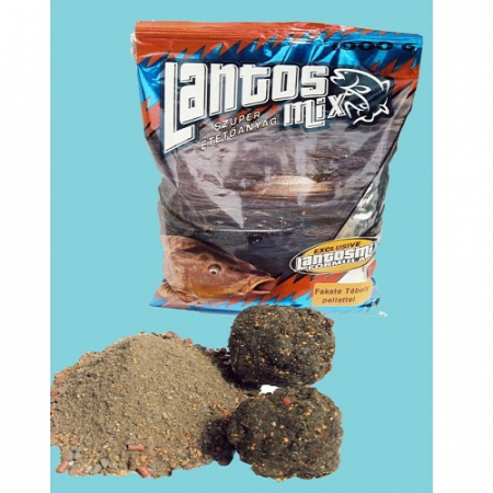 Nada groundbait pescuit - NADA LANTOX MIX EXTRA NEGRU PT. APA RECE, 1 KG