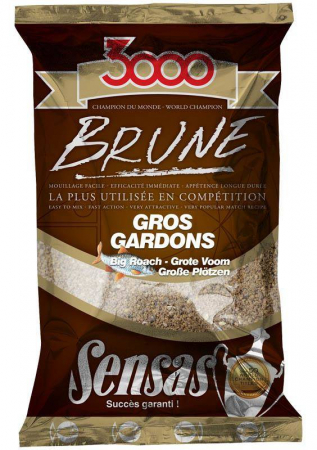 SPORTURI - NADA SENSAS 3000 BIG ROACH BROWN, 1 KG