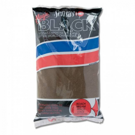 Nada groundbait pescuit - NADA SENSAS 3000 MAGIC BLACK, 1 KG