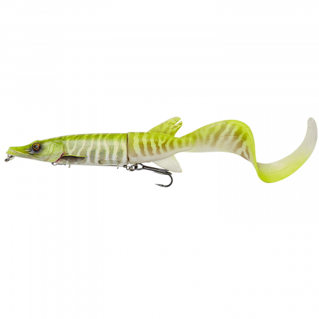 Pescuit la rapitori - SHAD SAVAGE GEAR 3D HYBRID PIKE 17CM/47G SLOW SINK LEMON PIKE