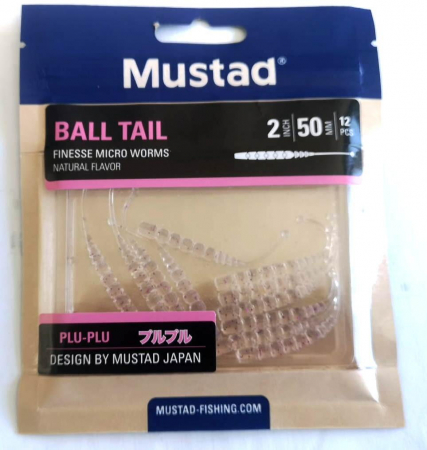 GRUB MUSTAD AJI BALL TAIL 5 CM MELI MELO 12 BUC / PLIC [1]