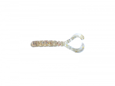 Naluci pescuit rapitori - GRUB MUSTAD AJI FINESSE CHIKI CRAWL TAIL 4,3 CM MELI MELO 12 BUC / PLIC