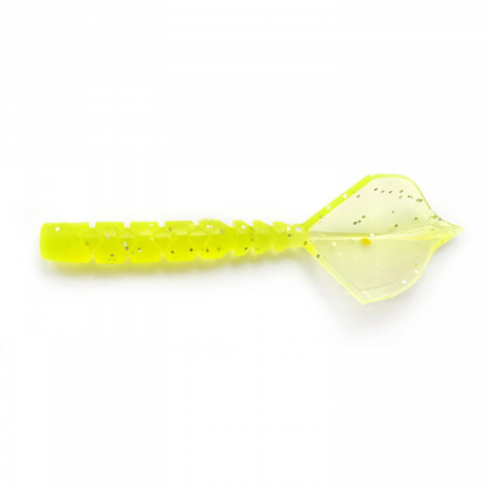 Naluci pescuit rapitori - GRUB MUSTAD AJI FINESSE HILA 4,3 CM CLEAR CHARTREUSE 12 BUC / PLIC