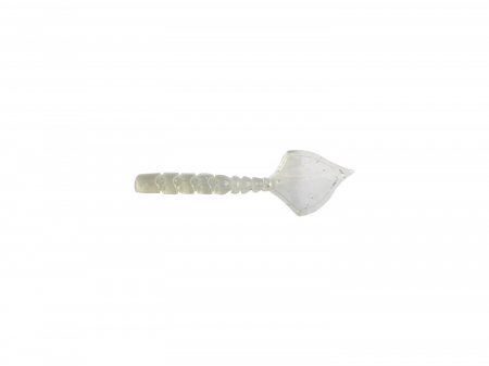 Naluci pescuit rapitori - GRUB MUSTAD AJI FINESSE HILA 4,3 CM CLEAR LUMIN. S.GLITTER 12 BUC / PLIC