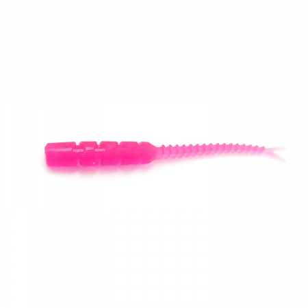 Naluci pescuit rapitori - GRUB MUSTAD AJI MICRO BACHI 5 CM UV CLEAR PINK