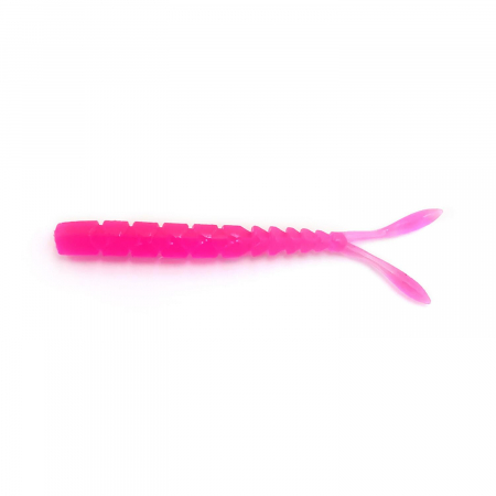 Naluci soft - GRUB MUSTAD AJI MICRO PILO 5 CM UV CLEAR PINK, 15 BUC / PLIC