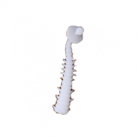 SPORTURI - NALUCA SOFT NOMURA AKI 3CM/0,17G WHITE 12 BUC / PLIC