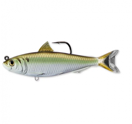 SPORTURI - NALUCA LIVE TARGET SWIMBAIT BLUEBACK HERRING SWIMBAIT 11,5CM/21G GREEN/BRONZE