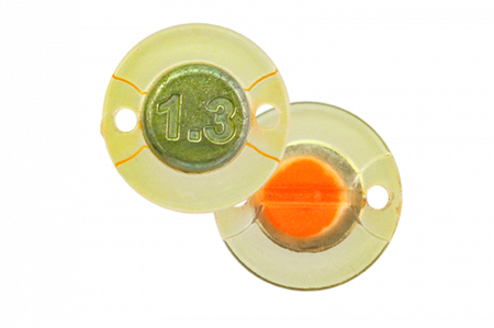 Voblere - NALUCA JACKALL DEKA BUNG 1,25 CM / 1,3 GRAME, CLEAR ORANGE