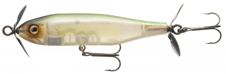 Pescuit la rapitori - VOBLER DAIWA STEEZ PROP 85F 8,5CM/12,7G NATURAL GHOST SHAD