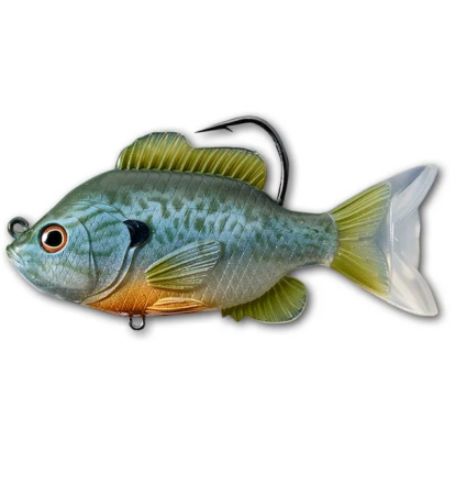 SPORTURI - SWIMBAIT LIVE TARGET SUNFISH 9 CM / 14 G NATURAL/BLUE PUMPKINSEED