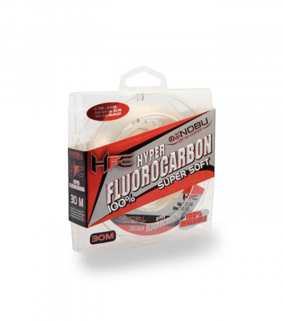 Fire pescuit stationar - FIR FLUOROCARBON LINEAEFFE NOBU HFC SUPER SOFT, TRANSPARENT 0,302MM/ KG 50M