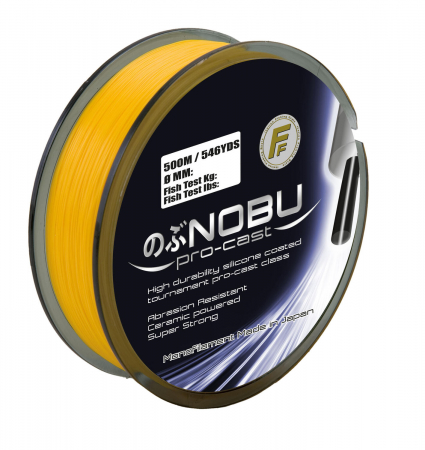 Fire pescuit stationar - FIR MONOFILAMENT LINEAEFFE NOBU PRO CAST ORANGE, 0,165MM/3,9KG 250M