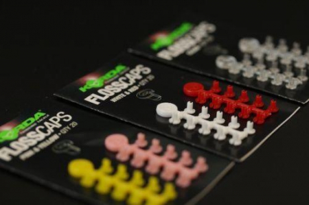 Stoppere - OPRITOARE CAPSA PENTRU BOILIES, KORDA, ALB/ROSU