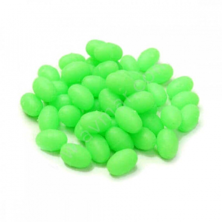 Monturi crap & accesorii - OPRITOARE SOFT FLUO OVALE 5,0X8 MM, LINEAEFFE