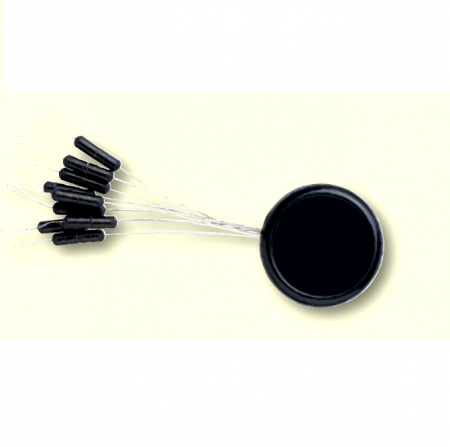 Monturi crap & accesorii - OPRITOR CAUCIUC L DAM, 9 BUC / SET