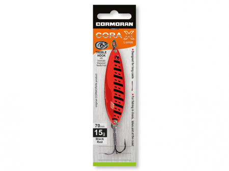 OSCILANTA CORMORAN CORA X 70MM/15G BLACK/RED [1]