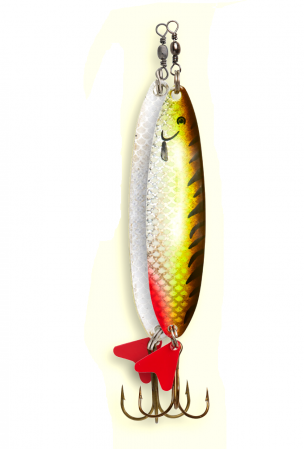 Oscilante - OSCILANTA DAM EFFZETT STANDARD SLIM 5CM/8G OLIVE/CHART.UV