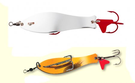 Pescuit la rapitori - OSCILANTA DAM HEINTZ 7CM/21G SILVER/GOLD