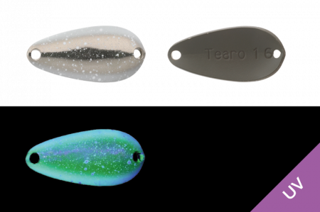 Oscilante - OSCILANTA JACKALL TEARO 2,2CM / 1,9G YAZY SILVER WHITE UV