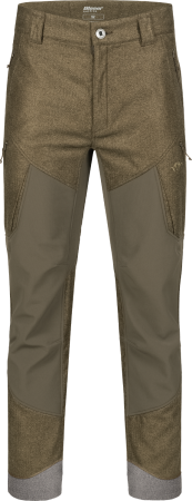 Pantaloni - Pantaloni barbati Blaser Vintage Whizz Softshell dark brown melange