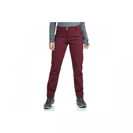 Pantaloni drumetie dama Schoffel Ascona warm dark burgundy [3]