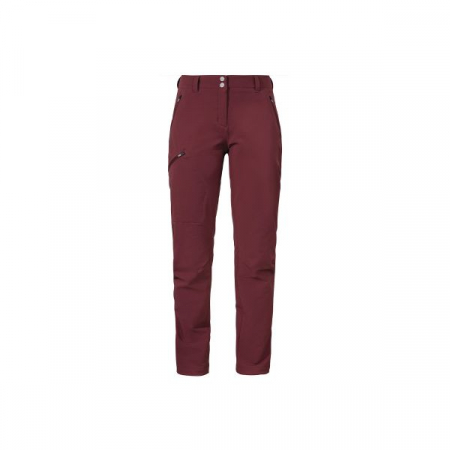 Pantaloni drumetie dama Schoffel Ascona warm dark burgundy [1]