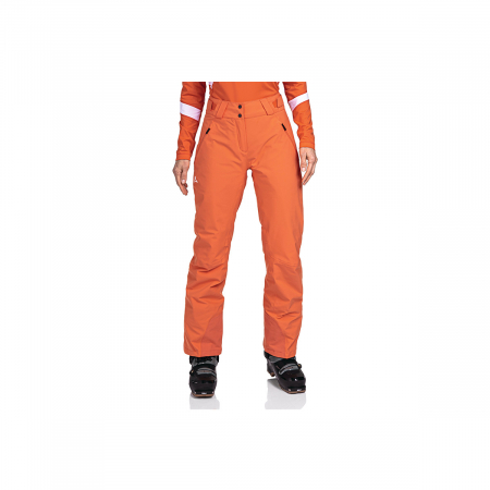 Pantaloni ski dama Schoffel Weissach coral orange [2]