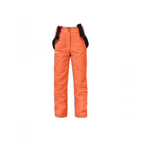 Pantaloni - Pantaloni ski fete Schofel Joran coral orange