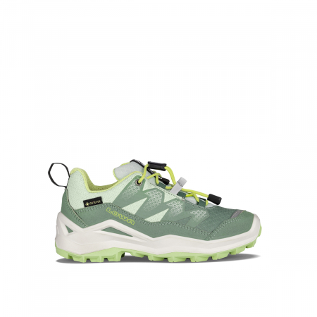 Pantofi sport - Pantofi drumetie copii Lowa Maddox goretex LO smk green