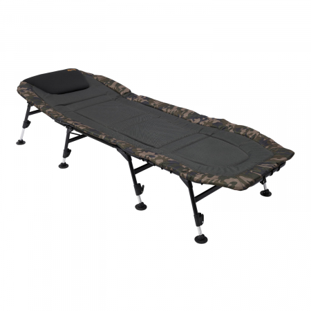 Paturi pescuit - PAT PROLOGIC AVENGER CLASSIC BEDCHAIR CAMO, 8 PICIOARE, 200X75 CM