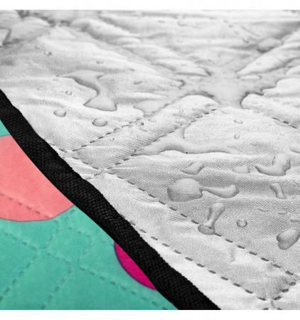 Patura camping / picnic rotunda, diametru 140 cm Spokey Picnic Dots [1]