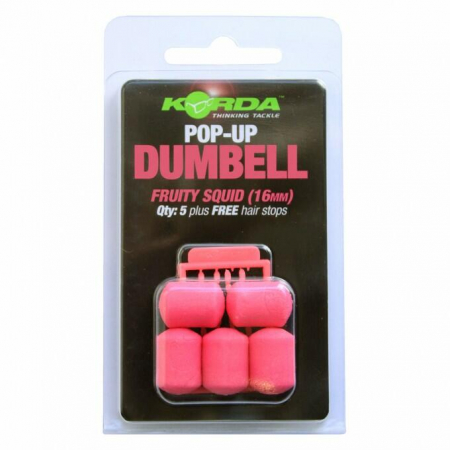 Nada pescuit - PELETE FLOTANTE KORDA ARTIFICIAL POP-UP SQUID ROZ, 12 MM, 10 BUC / PLIC